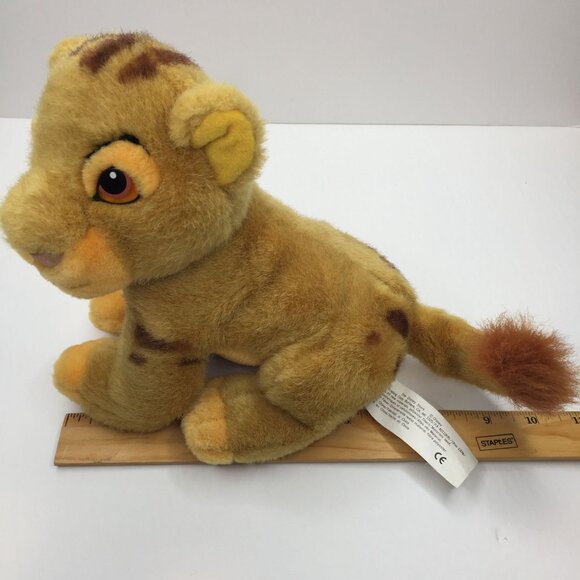 Disney The Lion King Simba Cub Yellow Gold Plush Stuffed Animal Kid Children Toy - Picture 10 of 12